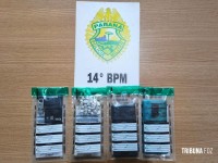 Ação da PM resulta em prisão e apreensão de drogas na cidade de Medianeira Ação da PM resulta em prisão e apreensão de drogas na cidade de Medianeira