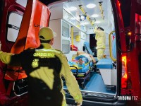 Grave acidente na Av. Perimetral Leste: Motorista fica preso nas ferragens após colidir contra motocicleta Grave acidente na Av. Perimetral Leste: Motorista fica preso nas ferragens após colidir contra motocicleta