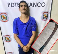 Vulgo “Gordo” é preso acusado de assalto a mão armada com faca e facão em Presidente Franco Vulgo “Gordo” é preso acusado de assalto a mão armada com faca e facão em Presidente Franco