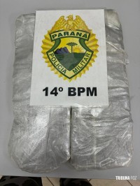 PM prende mulher com quase 3 Kg de haxixe na Rodoviária Internacional de Foz do Iguaçu PM prende mulher com quase 3 Kg de haxixe na Rodoviária Internacional de Foz do Iguaçu