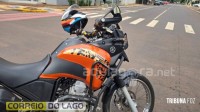 Colisão entre carro e moto é registrado no centro de Marechal Cândido Rondon Colisão entre carro e moto é registrado no centro de Marechal Cândido Rondon