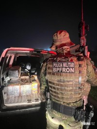 Ação integrada resulta em apreensão de maconha e na prisão de um homem em Santa Tereza do Oeste Ação integrada resulta em apreensão de maconha e na prisão de um homem em Santa Tereza do Oeste