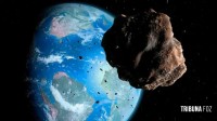 Asteroide "destruidor de cidades" passará perto da Terra nesta segunda-feira Asteroide "destruidor de cidades" passará perto da Terra nesta segunda-feira