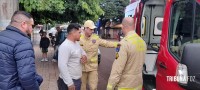 Motociclista é socorrido pelo Siate após colisão no Porto Meira Motociclista é socorrido pelo Siate após colisão no Porto Meira