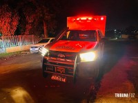 Homem morre após sofrer queda de escada e bater a cabeça no bairro Cidade Nova em Foz do Iguaçu Homem morre após sofrer queda de escada e bater a cabeça no bairro Cidade Nova em Foz do Iguaçu