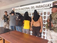 Assalto violento em Ciudad Del Este termina com três presos após perseguição e tiroteio Assalto violento em Ciudad Del Este termina com três presos após perseguição e tiroteio