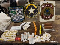 Estudante de Medicina é flagrada pela Receita Federal com medicamentos para emagrecimento avaliados em R$ 50 mil Estudante de Medicina é flagrada pela Receita Federal com medicamentos para emagrecimento avaliados em R$ 50 mil