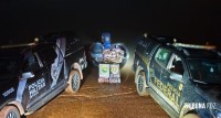 BPFRON e PF apreendem mais de 800 Kg de maconha em Santa Helena BPFRON e PF apreendem mais de 800 Kg de maconha em Santa Helena
