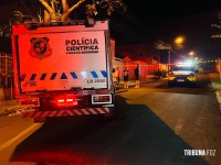 Homem é executado a tiros no Jardim Tarobá Homem é executado a tiros no Jardim Tarobá