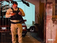 Homem é executado a tiros no Jardim Tarobá Homem é executado a tiros no Jardim Tarobá