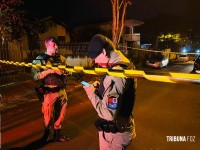 Homem é executado a tiros no Jardim Tarobá Homem é executado a tiros no Jardim Tarobá