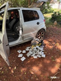 Ação conjunta entre PF e PM resulta na apreensão de maconha tipo skunk e prisão de suspeito em Foz do Iguaçu Ação conjunta entre PF e PM resulta na apreensão de maconha tipo skunk e prisão de suspeito em Foz do Iguaçu