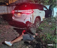 Toyota roubada no campus da UNE é recuperada em Ciudad Del Este Toyota roubada no campus da UNE é recuperada em Ciudad Del Este