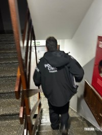 PC da Paraíba em ação conjunta com a Delegacia de Homicídios cumpriram mandado de busca e apreensão no centro da cidade de Foz do Iguaçu PC da Paraíba em ação conjunta com a Delegacia de Homicídios cumpriram mandado de busca e apreensão no centro da cidade de Foz do Iguaçu