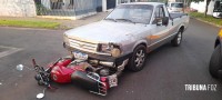 Motociclista é socorrido pelo Siate após colisão no Jardim Patriarca Motociclista é socorrido pelo Siate após colisão no Jardim Patriarca