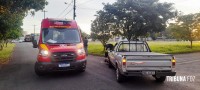 Motociclista é socorrido pelo Siate após colisão no Jardim Patriarca Motociclista é socorrido pelo Siate após colisão no Jardim Patriarca