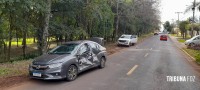 Siate socorre duas vítimas graves após colisão na Vila Yolanda Siate socorre duas vítimas graves após colisão na Vila Yolanda