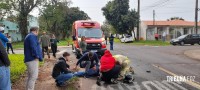 Siate socorre duas vítimas graves após colisão na Vila Yolanda Siate socorre duas vítimas graves após colisão na Vila Yolanda