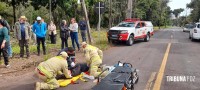 Siate socorre duas vítimas graves após colisão na Vila Yolanda Siate socorre duas vítimas graves após colisão na Vila Yolanda