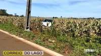 Violenta colisão arranca poste na PR-488 e mobiliza equipes de socorro entre Santa Helena e Esquina Céu Azul Violenta colisão arranca poste na PR-488 e mobiliza equipes de socorro entre Santa Helena e Esquina Céu Azul