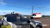 Violenta colisão arranca poste na PR-488 e mobiliza equipes de socorro entre Santa Helena e Esquina Céu Azul Violenta colisão arranca poste na PR-488 e mobiliza equipes de socorro entre Santa Helena e Esquina Céu Azul
