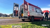 Violenta colisão arranca poste na PR-488 e mobiliza equipes de socorro entre Santa Helena e Esquina Céu Azul Violenta colisão arranca poste na PR-488 e mobiliza equipes de socorro entre Santa Helena e Esquina Céu Azul