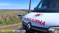 Violenta colisão arranca poste na PR-488 e mobiliza equipes de socorro entre Santa Helena e Esquina Céu Azul Violenta colisão arranca poste na PR-488 e mobiliza equipes de socorro entre Santa Helena e Esquina Céu Azul