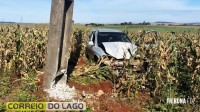 Violenta colisão arranca poste na PR-488 e mobiliza equipes de socorro entre Santa Helena e Esquina Céu Azul Violenta colisão arranca poste na PR-488 e mobiliza equipes de socorro entre Santa Helena e Esquina Céu Azul