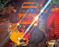 Cabo solto causa grave acidente e quase termina em tragédia em Ciudad Del Este Cabo solto causa grave acidente e quase termina em tragédia em Ciudad Del Este