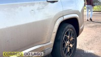 Colisão entre moto e carro é registrado próximo ao acesso do Refúgio Biológico em Santa Helena Colisão entre moto e carro é registrado próximo ao acesso do Refúgio Biológico em Santa Helena