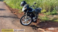 Colisão entre moto e carro é registrado próximo ao acesso do Refúgio Biológico em Santa Helena Colisão entre moto e carro é registrado próximo ao acesso do Refúgio Biológico em Santa Helena