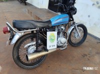 Polícia Militar apreende motocicleta com sinais de adulteração em Medianeira Polícia Militar apreende motocicleta com sinais de adulteração em Medianeira