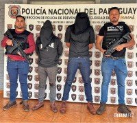 Polícia frustra suposto assalto à mão armada e prende homem com mandado de prisão em aberto em Minga Guazú no Paraguai Polícia frustra suposto assalto à mão armada e prende homem com mandado de prisão em aberto em Minga Guazú no Paraguai
