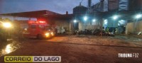 Bombeiros controlam incêndio de grandes proporções em silo de Mbaracayú no Paraguai Bombeiros controlam incêndio de grandes proporções em silo de Mbaracayú no Paraguai
