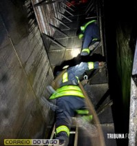 Bombeiros controlam incêndio de grandes proporções em silo de Mbaracayú no Paraguai Bombeiros controlam incêndio de grandes proporções em silo de Mbaracayú no Paraguai