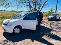 Guarda Municipal recupera veículo roubado que foi utilizada em ação criminosa em Foz do Iguaçu Guarda Municipal recupera veículo roubado que foi utilizada em ação criminosa em Foz do Iguaçu