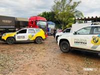 Homem é encontrado morto sobre carreta em posto de combustível em Foz do Iguaçu Homem é encontrado morto sobre carreta em posto de combustível em Foz do Iguaçu