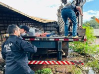 Homem é encontrado morto sobre carreta em posto de combustível em Foz do Iguaçu Homem é encontrado morto sobre carreta em posto de combustível em Foz do Iguaçu