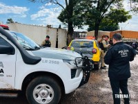 Homem é encontrado morto sobre carreta em posto de combustível em Foz do Iguaçu Homem é encontrado morto sobre carreta em posto de combustível em Foz do Iguaçu