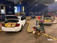 Receita Federal retém dois veículos carregados com maconha na Aduana da Ponte da Amizade Receita Federal retém dois veículos carregados com maconha na Aduana da Ponte da Amizade