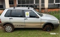 PM recupera veículo roubado no bairro Três Lagoas em Foz do Iguaçu PM recupera veículo roubado no bairro Três Lagoas em Foz do Iguaçu