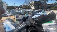 Receita Federal apreende caminhão com carga de contrabando avaliada em R$ 500mil na Ponte da Amizade Receita Federal apreende caminhão com carga de contrabando avaliada em R$ 500mil na Ponte da Amizade