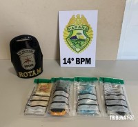 PM apreende adolescente por tráfico de drogas em Medianeira PM apreende adolescente por tráfico de drogas em Medianeira