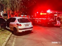 Policial civil da Delegacia de Homicídios frustra assalto e prende três assaltantes em Foz do Iguaçu Policial civil da Delegacia de Homicídios frustra assalto e prende três assaltantes em Foz do Iguaçu