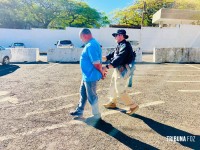 Homem com Mandado de Prisão por ameaça e organização criminosa é preso em ação conjunta da PRF e Polícia Militar Homem com Mandado de Prisão por ameaça e organização criminosa é preso em ação conjunta da PRF e Polícia Militar