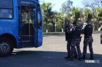 Companhia de CHOQUE da PM promove simulado de gerenciamento de crises durante SIPAT em Foz do Iguaçu Companhia de CHOQUE da PM promove simulado de gerenciamento de crises durante SIPAT em Foz do Iguaçu