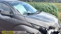 Motociclista fica gravemente ferido após colisão com carro em Santa Helena Motociclista fica gravemente ferido após colisão com carro em Santa Helena
