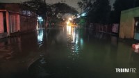 Temporal com mais de 100 mm de chuva provoca alagamentos e queda de árvore em Foz do Iguaçu Temporal com mais de 100 mm de chuva provoca alagamentos e queda de árvore em Foz do Iguaçu