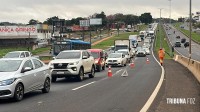 Motociclista é socorrido pelo Siate após colisão no viaduto da Av. Costa e Silva Motociclista é socorrido pelo Siate após colisão no viaduto da Av. Costa e Silva