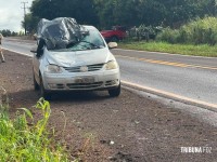 Idoso morre em grave acidente na PR-495 em Missal Idoso morre em grave acidente na PR-495 em Missal